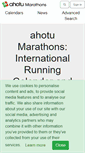 Mobile Screenshot of marathons.ahotu.com